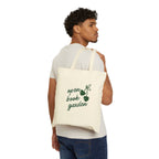 Open Book Garden Tote Bag
