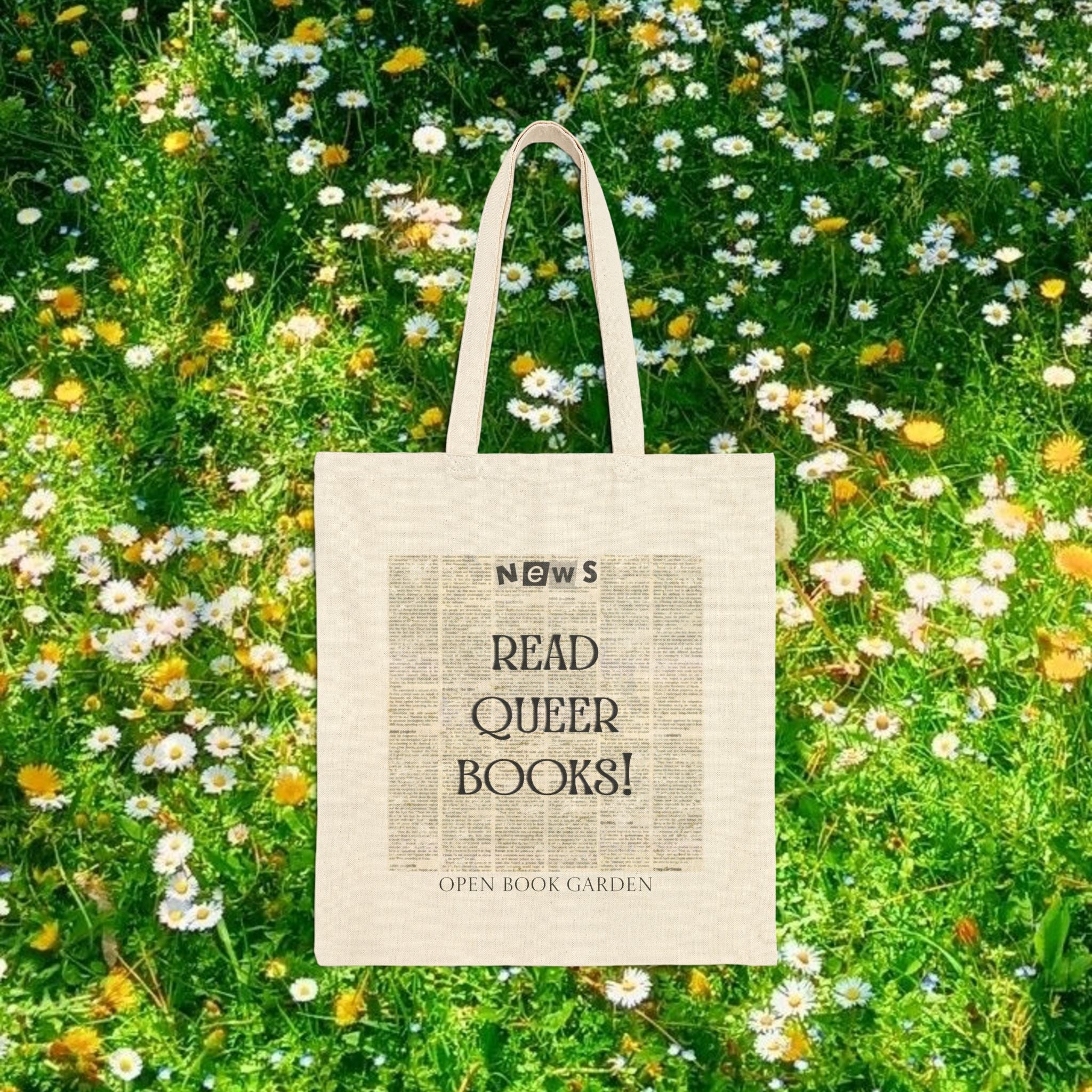 Read Queer Books! Tote Bag