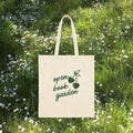 Open Book Garden Tote Bag